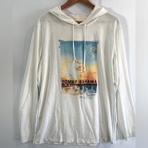 TOMMY BAHAMA cotton hoodie (NWOT)